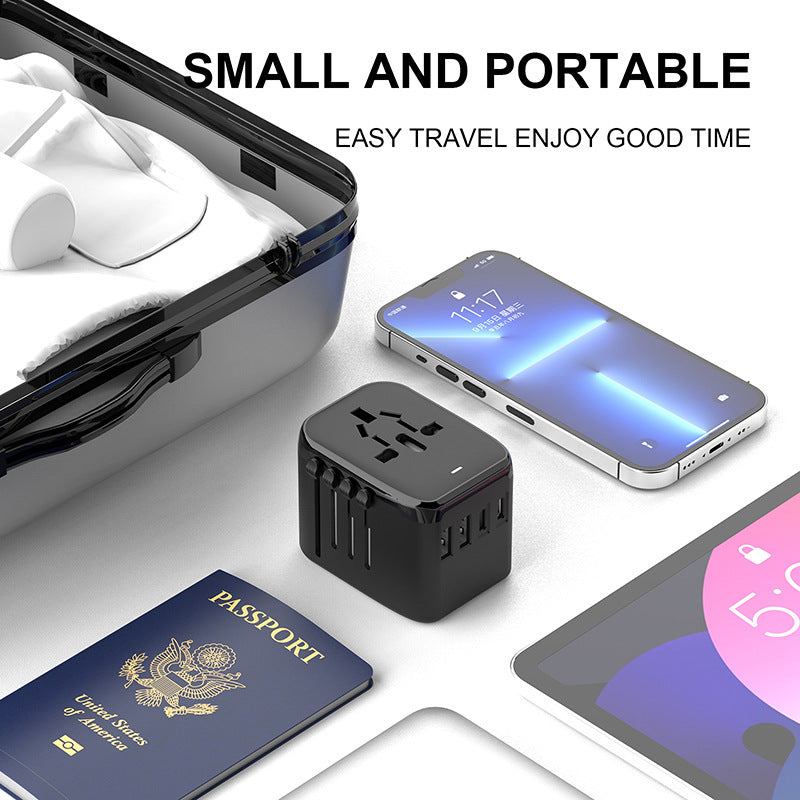 Universal-Reiseadapter in Weiß