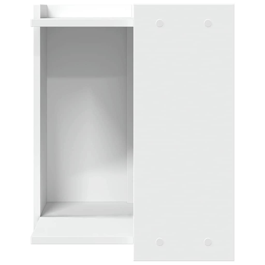 Katzentoilette Holzschrank - Einstieg