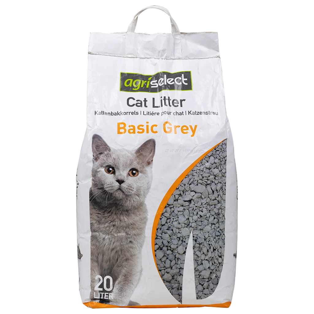 Katzenstreu in der Katzentoilette