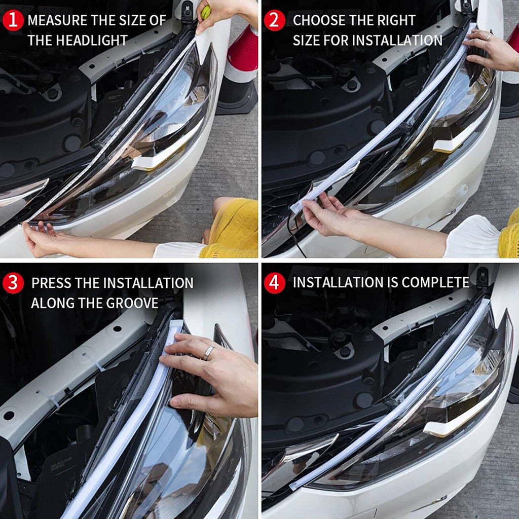 LED-Blinkerstreifen - Kürzbarkeit Detail