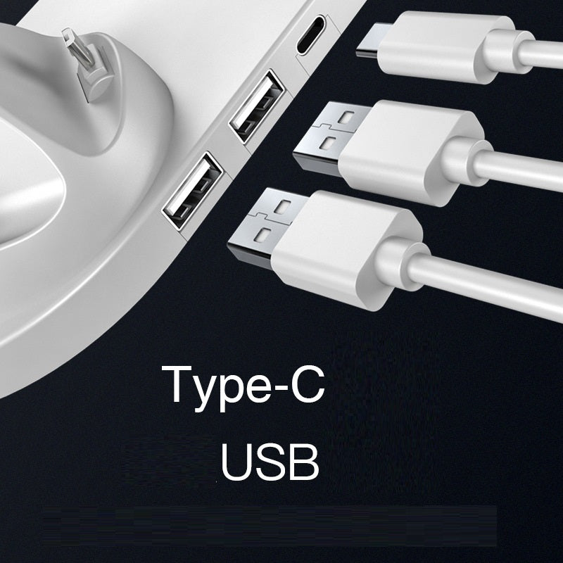 Ladestation mit iPhone, Apple Watch und AirPods