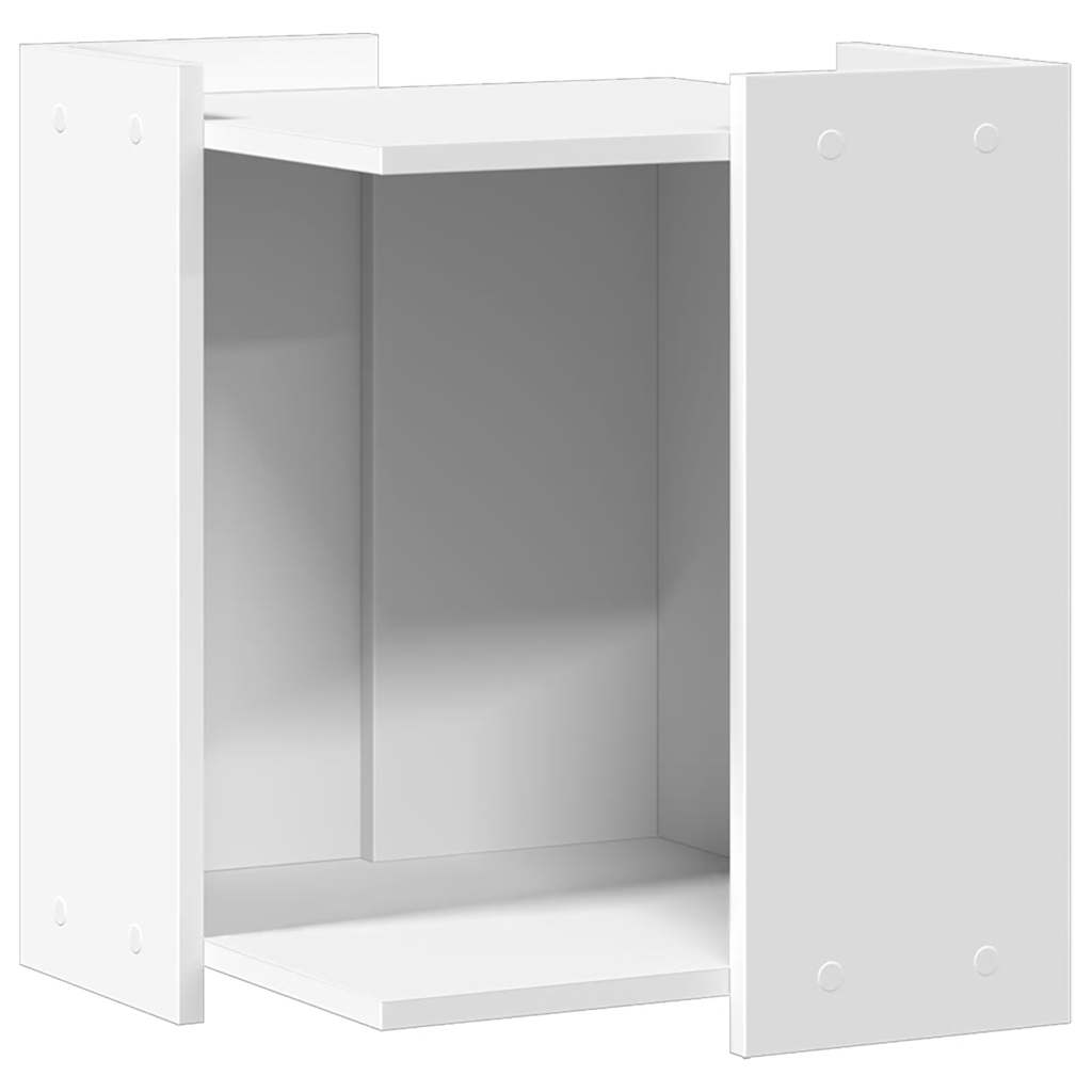 Katzentoilette Holzschrank - Innenraum