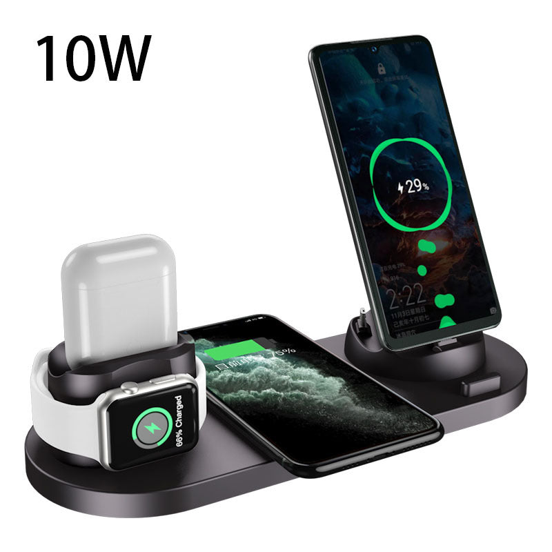6-in-1 Ladestation Docking Station Frontansicht
