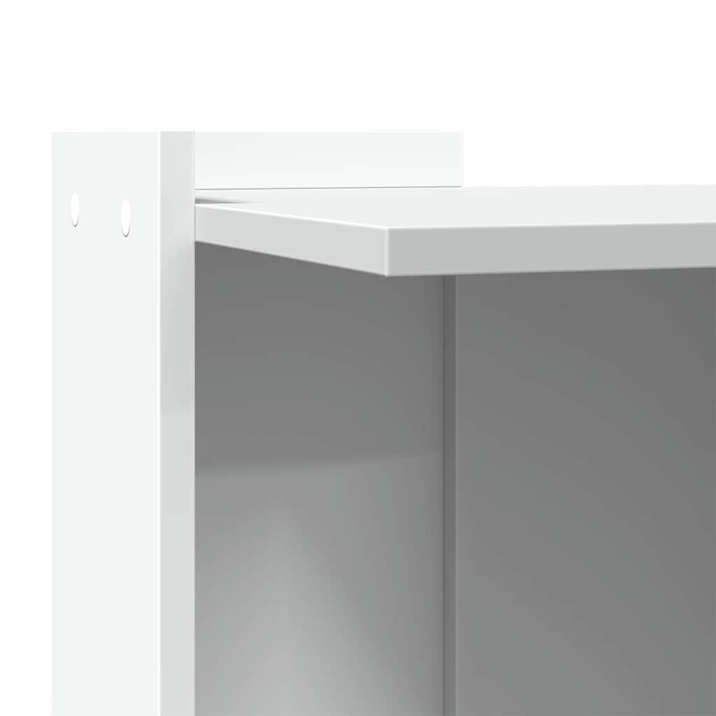 Katzentoilette Holzschrank - Deckplatte als Ablage