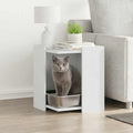 Katzentoilette mit Holzverkleidung 42 cm