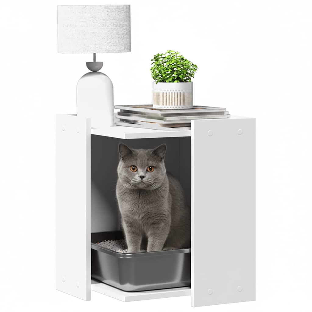 Katzentoilette Holzschrank - Maßangaben